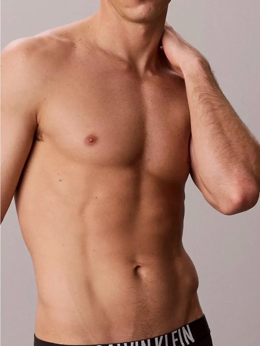Calvin Klein intense power motion low rise Trunk - black - large logo